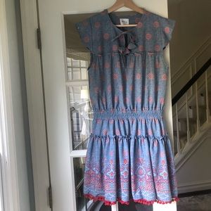 Misa Los Angeles Tatiana Flutter Sleeve Dress